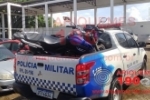 ARIQUEMES: Ap&oacute;s den&uacute;ncia an&ocirc;nima PM recupera motocicleta com restri&ccedil;&atilde;o e Furto/Roubo no Setor 09