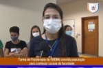 ARIQUEMES: Turma de Fisioterapia da FAEMA convida popula&ccedil;&atilde;o para conhecer os cursos da faculdade &ndash; V&iacute;deo