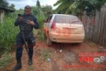 ARIQUEMES: Elementos armados invadem casa rendem v&iacute;tima e subtraem bens &ndash; PM recuperou carro roubado