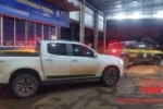  ARIQUEMES: Caminhonete roubada em Ouro Preto &eacute; recuperada pela PRF em Ariquemes