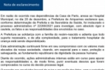 ARIQUEMES: “ Crian&ccedil;a dada como morta” &ndash; Prefeita Carla Redano determina apura&ccedil;&atilde;o dos fatos (Processo administrativo)  