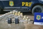 Em Rond&ocirc;nia PRF apreende mais de 60kg de coca&iacute;na sendo transportada em Ambul&acirc;ncia de prefeitura