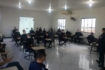 ARIQUEMES: 7&ordm; Batalh&atilde;o de Pol&iacute;cia Militar (7&ordm;BPM) realiza reuni&atilde;o de alinhamento estrat&eacute;gico
