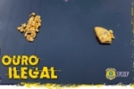 Em Porto Velho/RO, PRF detém casal transportando ouro de origem ilegal