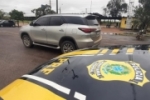 Em Porto Velho/RO, PRF identifica caminhonete de luxo clonada