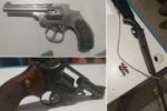 7º BPM: Ariquemes/Cacaulândia – Polícia Militar apreende três armas de fogo ilegais