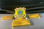 Em Guajar&aacute;&ndash;Mirim/RO, PRF identifica 1 Kg de ouro transportado ilegalmente