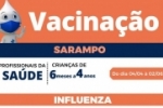 Secretaria de Sa&uacute;de de Ariquemes inicia campanha de vacina&ccedil;&atilde;o contra Influenza e Sarampo