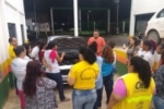 Condutoras participam do Projeto “Mec&acirc;nica B&aacute;sica para Mulheres” promovido pelo Detran Rond&ocirc;nia em Ariquemes