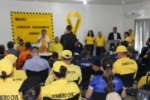 Movimento Maio Amarelo &eacute; lan&ccedil;ado em Ariquemes; evento contou com participa&ccedil;&atilde;o da popula&ccedil;&atilde;o