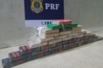 Em Porto Velho/RO, PRF apreende 40,5 Kg de Cocaína