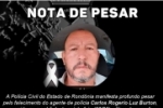 NOTA DE PESAR – Carlos Rogerio Luz Burton