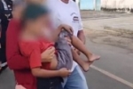 V&iacute;deo: M&atilde;e sofre graves queimaduras, mas salva filho de 5 anos de inc&ecirc;ndio a resid&ecirc;ncia em Ariquemes &ndash; Fam&iacute;lia perdeu tudo