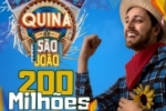 Quina de S&atilde;o Jo&atilde;o sortear&aacute; pr&ecirc;mio de R$ 200 milh&otilde;es neste s&aacute;bado &ndash; Fa&ccedil;a suas apostas na Lot&eacute;rica Ariquemes