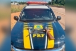 Em Porto Velho/RO, PRF apreende espingarda e munições