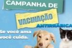 Prefeitura de Ariquemes inicia campanha de vacina&ccedil;&atilde;o antirr&aacute;bica no dia 02 de julho