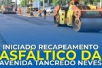 Prefeitura de Ariquemes inicia recapeamento asf&aacute;ltico da Av. Tancredo Neves