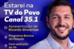 Hoje ter&ccedil;a&ndash;feira (27) entrevista com candidato a Deputado Lucas Follador &ndash; Canal 35.1 &agrave;s 11:00hs.