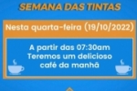 Semana das Tintas na Certa Materiais de Constru&ccedil;&atilde;o &ndash; &Eacute; isso mesmo, nesta quarta&ndash;feira (19) com caf&eacute; da manh&atilde;