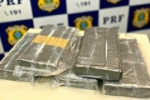 ARIQUEMES: PRF apreende 5,36 Kg de Coca&iacute;na