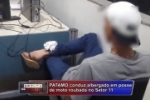 PATAMO conduz albergado em posse de moto roubada no Setor 11 de Ariquemes &ndash; V&iacute;deo