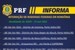 ROND&Ocirc;NIA: PRF INFORMA PARALISA&Ccedil;&Atilde;O TOTAL/PARCIAL DE TR&Acirc;NSITO &ndash; ATUALIZADA
