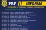 PRF RECEBE DETERMINA&Ccedil;&Atilde;O JUDICIAL PARA LIBERA&Ccedil;&Atilde;O IMEDIATA DE RODOVIAS FEDERAIS