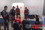 ARIQUEMES: PM evita Roubo e prende tr&ecirc;s elementos em flagrante no Setor 04 &ndash; Meliantes pretendiam realizar arrast&atilde;o na cidade: V&iacute;deo
