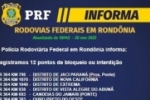 Caem para 11 os bloqueios nas rodovias em Rond&ocirc;nia