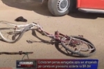 Ciclista que teve perna dilacerada ap&oacute;s ser atropelado por carreta na BR 364 em Ariquemes faleceu &ndash; V&iacute;deo