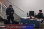 PM frustra dupla que realizava furto em container de obra no Setor 6 em Ariquemes