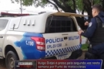 Vulgo Didjei &eacute; preso pela segunda vez nesta semana por furto de motocicletas em Ariquemes &ndash; V&iacute;deo