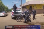 Elemento com Mandado de Pris&atilde;o por Tr&aacute;fico &eacute; detido pela PM no Setor 11 &ndash; V&iacute;deo