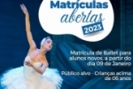 A Funda&ccedil;&atilde;o de Cultura, Esporte e Turismo &ndash; FUNCET, abre inscri&ccedil;&otilde;es para as matr&iacute;culas de Ballet para novos alunos, a partir do dia 09 de janeiro.