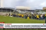 Urgente: Manifestantes invadem Congresso e cercam Palácio do Planalto em Brasília – Vídeo ao Vivo