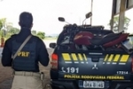 Em Ariquemes/RO, PRF recupera moto com registro de roubo/furto