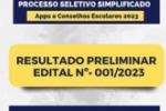 SEMED divulga resultado preliminar das inscri&ccedil;&otilde;es para o Processo Seletivo Simplificado das APPs e Conselhos Escolares 2023