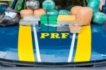 Em Rond&ocirc;nia, PRF apreende mais de 40 Kg de drogas il&iacute;citas