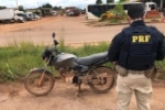 Em Porto Velho, PRF recupera moto com registro de roubo
