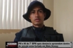 PM e NI do 7° BPM ap&oacute;s den&uacute;ncia apreendem dentro de ve&iacute;culo arma furtada em Mato Grosso &ndash; Confira reportagem que foi ao ar no Canal 35.1: V&iacute;deo