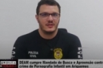 DEAM cumpre Mandado de Busca e Apreens&atilde;o contra pedofilia em Ariquemes &ndash; Confira reportagem do Canal 35.1 &ndash; V&iacute;deo