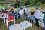 Prefeita Carla Redano participa da entrega de propriedades rurais a 16 fam&iacute;lias de Ariquemes 
