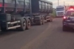 Só de cueca, caminhoneiro bate recorde de embriaguez ao volante 