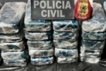 PCRO prende trio com 40 quilos de coca&iacute;na em Costa Marques&ndash;RO &ndash; V&iacute;deo