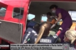 Com queimaduras de 3° grau rapaz &eacute; transferido de avi&atilde;o para Porto Velho &ndash; Vazamento no botij&atilde;o de g&aacute;s causou a explos&atilde;o em Ariquemes &ndash; V&iacute;deo