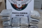 Pol&iacute;cia Federal prende em flagrante homem com pacotes de maconha tentando embarcar no aeroporto de Porto Velho, em Rond&ocirc;nia