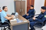 Presidente da C&acirc;mara recebe visita do Comandante do 7&ordm; Batalh&atilde;o da PM de Ariquemes