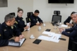 Grupo de Monitoramento e Fiscaliza&ccedil;&atilde;o do Sistema Carcer&aacute;rio recebe representantes da Pol&iacute;cia Rodovi&aacute;ria Federal