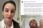 Esposa grava v&iacute;deo ao lado do Dep. Delegado Lucas Torres &ndash; Vitimas do acidente est&atilde;o bem &ndash; V&iacute;deo