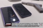 Elemento &eacute; preso em posse de simulacro na Av. Candeias &ndash; Indiv&iacute;duo &eacute; suspeito de ter praticado Roubo de 2 celulares